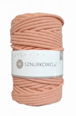 Sznurkowo šňůry 5 mm - lososová