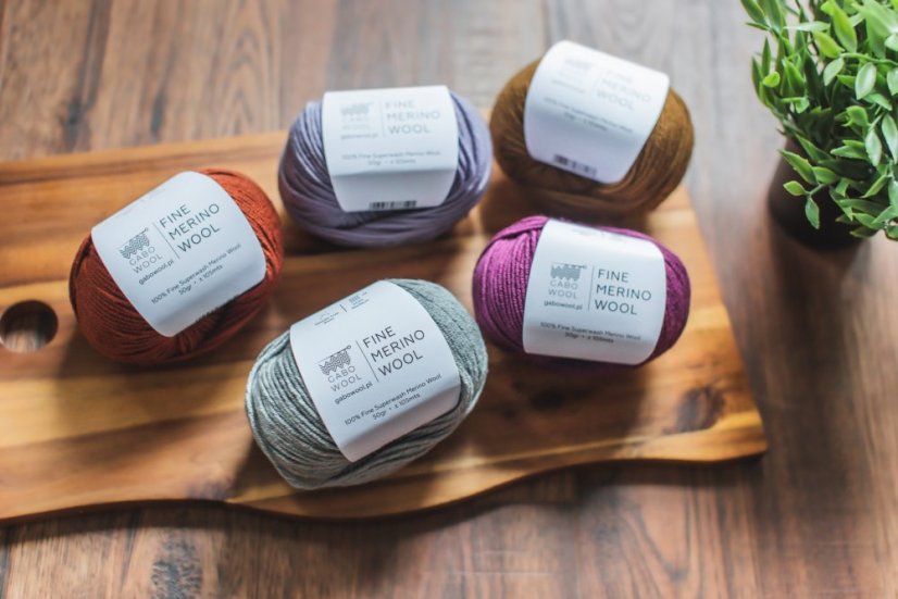 Gabo Wool Fine Merino Wool 3729 - rezavá hnědá