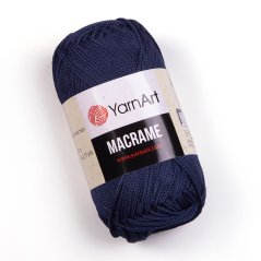 YarnArt Macrame 162 - námořní modrá