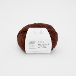 Gabo Wool Fine Merino Wool 3729 - rezavá hnědá
