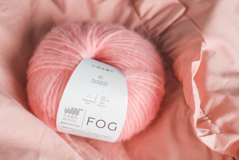 Gabo Wool Fog 6244 - růžová