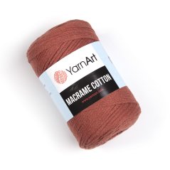 Yarnart Macrame Cotton 785 - cihlová