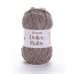 YarnArt Dolce Baby 754 - šedohnědá