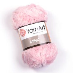 YarnArt Mink 347 - světle růžová