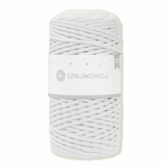 Sznurkowo šňůry 3 mm - bílá