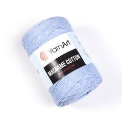 Yarnart Macrame Cotton 760 - světle modrá