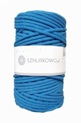 Sznurkowo šňůry 5 mm - tyrkysová