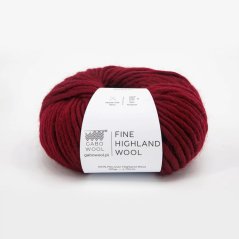 Gabo Wool Fine Highland Wool RJ2015 - vínová