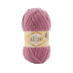 Alize Softy 28 - tmavá starorůžová