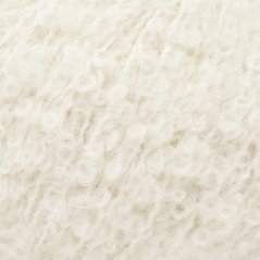 DROPS Alpaca Bouclé uni colour 0100 - smetanová