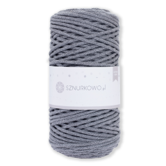 Sznurkowo šňůry 3 mm - šedá