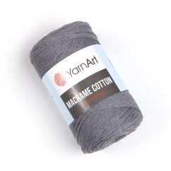 Yarnart Macrame Cotton 774 - šedá