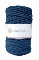 Sznurkowo šňůry 5 mm - petrolejová