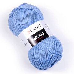 YarnArt Jeans Plus 15 - světle modrá