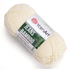 YarnArt Jeans Bamboo 103 - vanilková