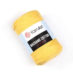 Yarnart Macrame Cotton 764 - žlutá