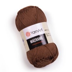 YarnArt Macrame 151 - hnědá