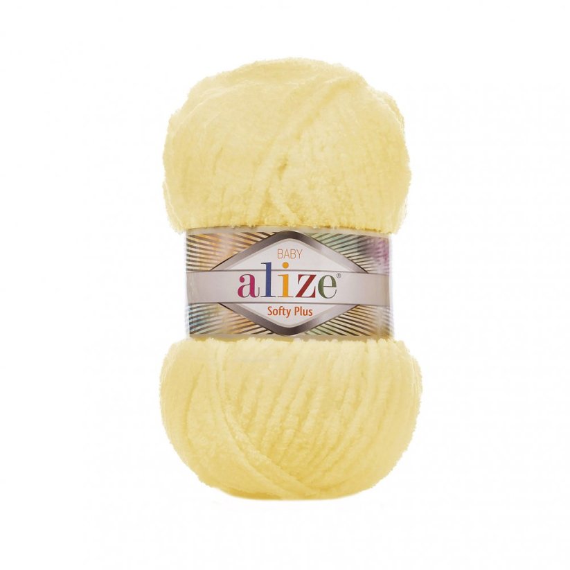 Alize Softy Plus 013 - světle žlutá