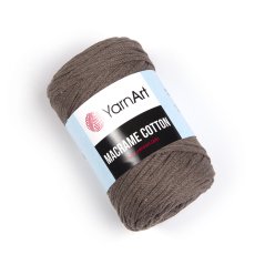 Yarnart Macrame Cotton 791 - kávová