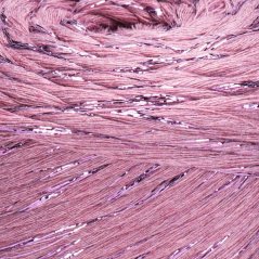 YarnArt Twisted Macrame Lurex 3 mm 792 - starorůžová