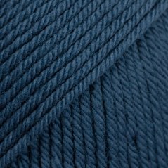 DROPS Daisy uni colour 19 - navy modrá