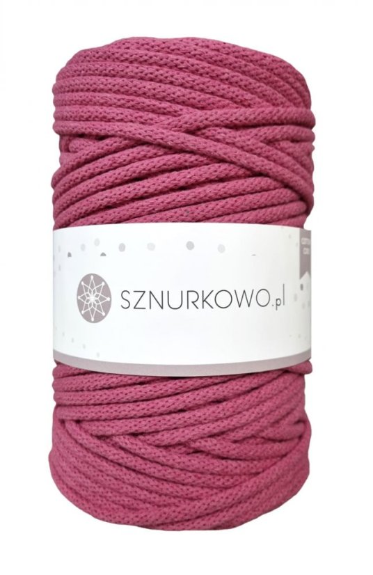 Sznurkowo šňůry 5 mm - fuksie Sznurkowo šňůry 5 mm - fuksie
