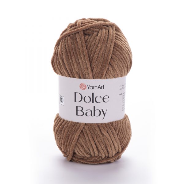 YarnArt Dolce Baby 765 - hnědá