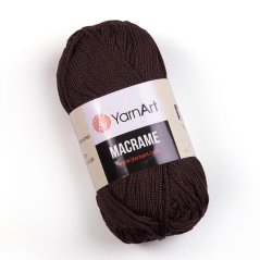 YarnArt Macrame 157 - tmavě hnědá