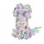 Alize Puffy Color 5938 - růžová, mint, fialová