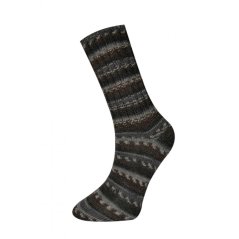 Himalaya Socks Bamboo 130-01 - černá, hnědá, béžová