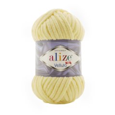 Alize Velluto 013 - světle žlutá