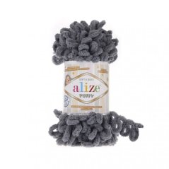 Alize Puffy 087 - tmavě šedá