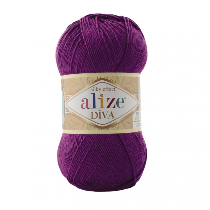Alize Diva 297 - purpurová Alize Diva 297 - purpurová