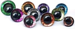 Glitrové oči 14 mm