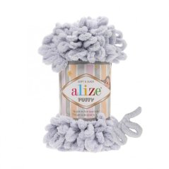 Alize Puffy 416 - světle šedá