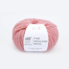 Gabo Wool Fine Highland Wool 2244 - růžová