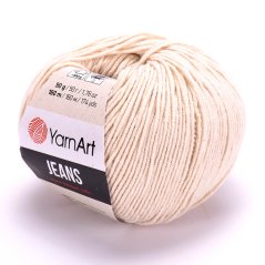 YarnArt Jeans 05 - krémová