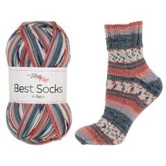 Vlna-Hep Best Socks 4-fach 7382