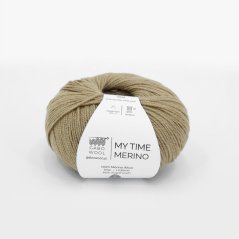 Gabo Wool My Time Merino 9152 - ořechová