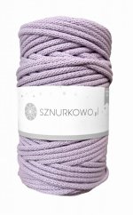 Sznurkowo šňůry 5 mm - levandulová