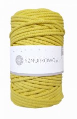 Sznurkowo šňůry 5 mm - citronová