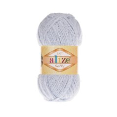Alize Softy 416 - světle šedá