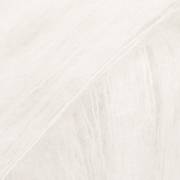 DROPS Kid-Silk uni colour 01 - smetanová