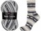 Vlna-Hep Best Socks 4-fach 7073 - odstíny šedé