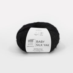 Gabo Wool Baby Silk Yak 9500 - černá