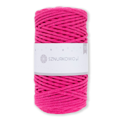 Sznurkowo šňůry 3 mm - fuchsie