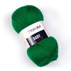 YarnArt Baby 338 - zelená