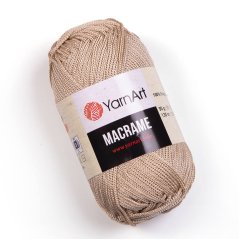 YarnArt Macrame 166 - bílá káva