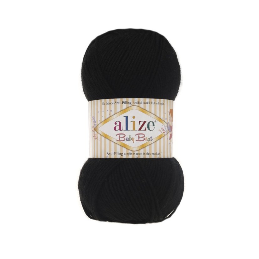 Alize Baby Best 60  černá