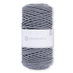 Sznurkowo šňůry 3 mm - šedá